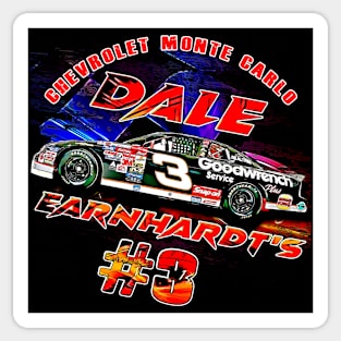 NASCAR Dale Earnhardt's 3 Chevrolet Monte Carlo US Racing Car Sticker